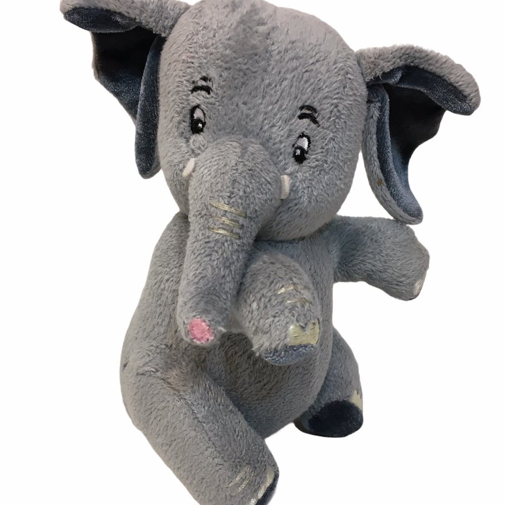 Yottoy Saggy Baggy Elephant Gray Plush 7inch - Picture 3 of 9